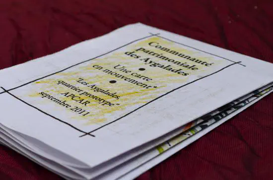 Carte en mouvement des Aygalades